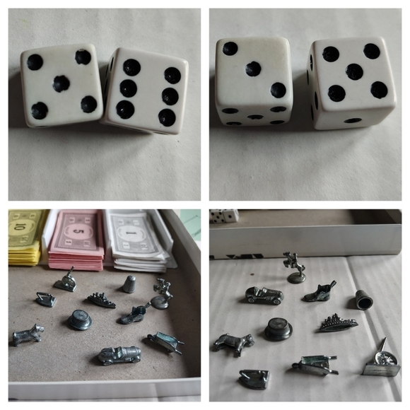 Vintage Monopoly Real Estate Trading Game By Parker Brothers Ages 8 To Adult - Picture 6 of 15